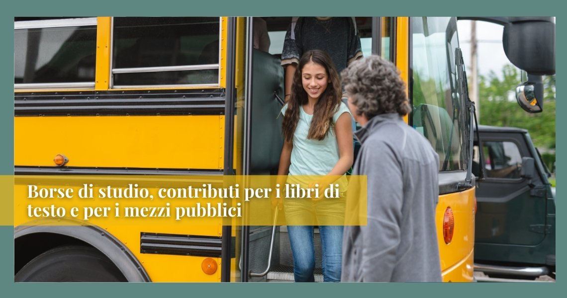 Diritto allo studio: in arrivo borse di studio, contributi per i libri e abbonamenti agevolati ai trasporti