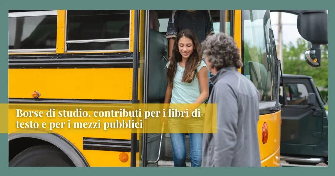 Diritto allo studio: in arrivo borse di studio, contributi per i libri e abbonamenti agevolati ai trasporti
