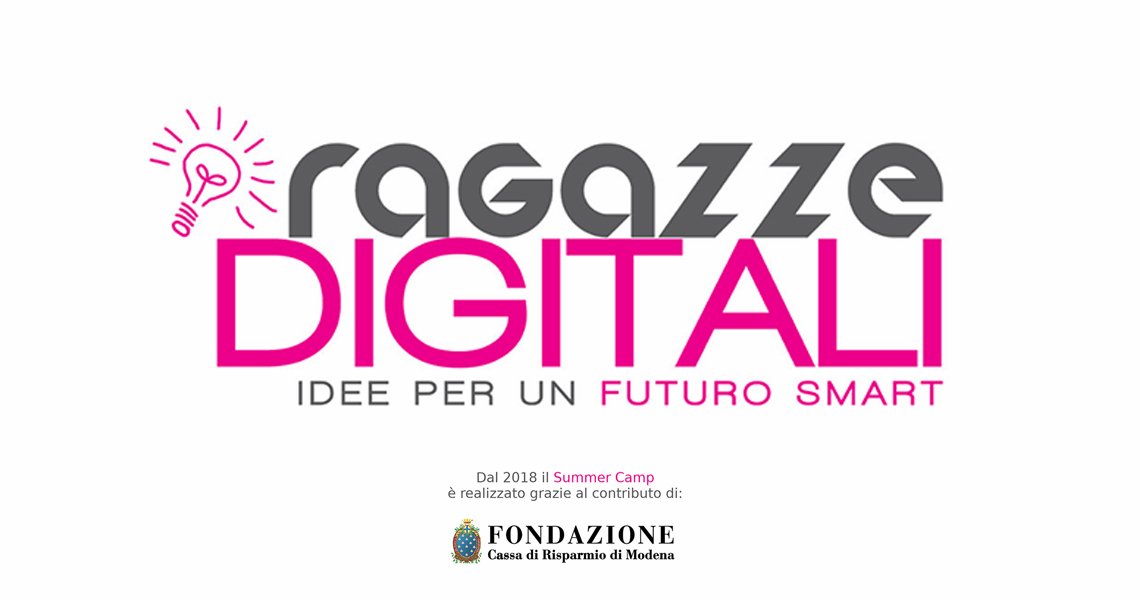 Ragazze digitali: Summer camp di informatica online